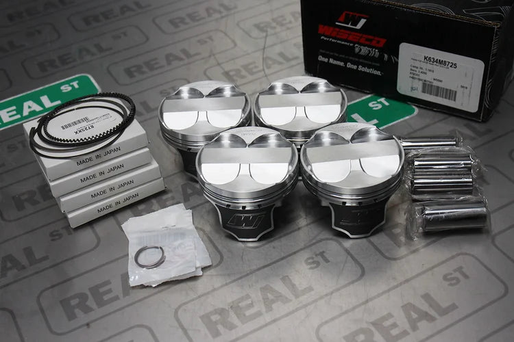 K634M8725 Wiseco Pistons Acura RSX Type S Honda Civic Si 06-11 K20A2 K20Z1 K20Z3 87.25mm +1.25mm 5 cc 11.2:1