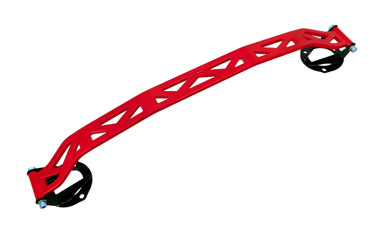 42-100R HPS Red Front Strut Tower Brace 2016-2017 Lexus IS200T 2.0L Turbo Active Variable Suspension (Avs) May Still Be Operable However the Cover Must Be Removed