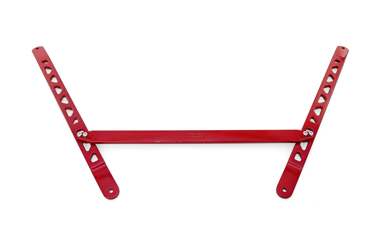 42-105R HPS Red Front Strut Tower Brace 2018-2023 Kia Stinger 3.3L V6 Twin-Turbo Spacers and Longer Bolts May Be Required to Install IN Conjunction with Some Aftermarket Intercooler Pipes On 3.3T Engines