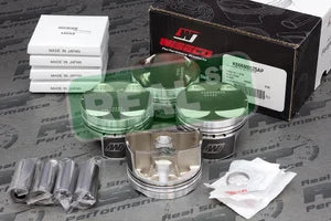 K666M8525AP Wiseco Asymmetric Skirt AP Forged Pistons Mitsubishi Evo 4 5 6 7 8 9 4G63T 85.25mm -9.3 cc 9.5:1