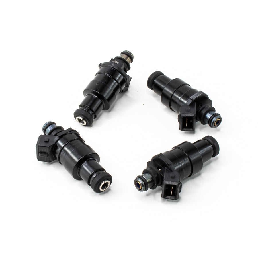 42M-01-1200-4 DeatschWerks 1200cc Low Impedance Fuel Injectors Set of 4 For Nissan Silvia 240SX CA18DET