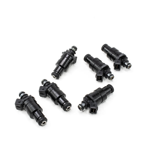 42M-02-1200-6 DeatschWerks 1200cc Low Impedance Fuel Injectors Set of 6 3000GT 91-99 Stealth 91-96 6G72 6G72TT