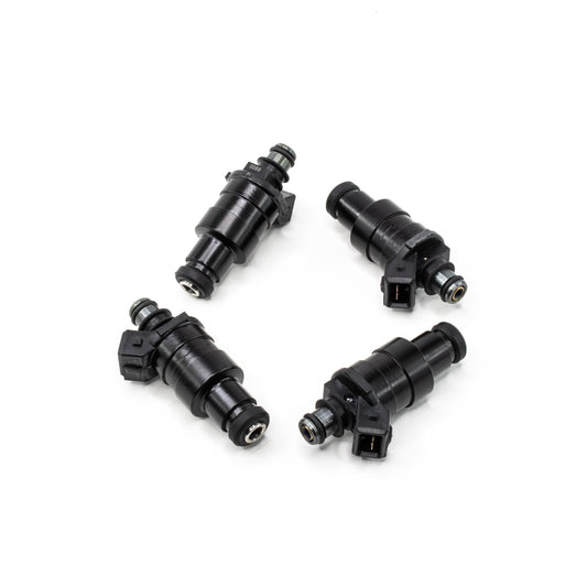42M-11-1200-4 DeatschWerks Universal 1200cc11mm Upper Low Impedance Injectors (Set of 4)