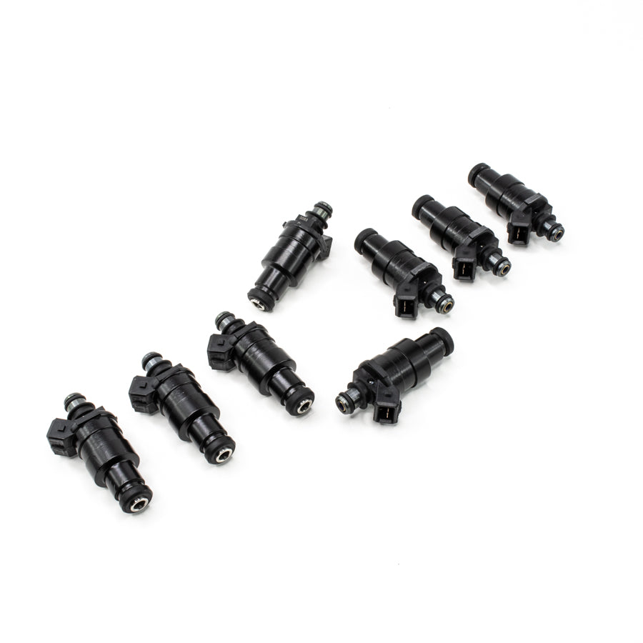 42M-11-1200-8 DeatschWerks Universal 1200cc Low Impedance 11mm Upper Injector - Set of 8