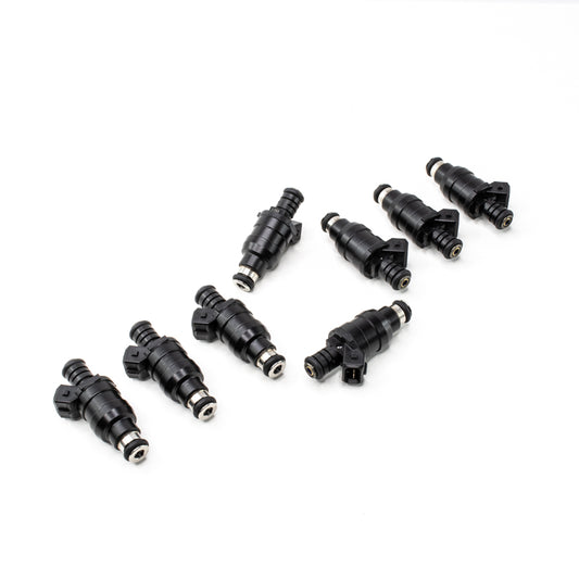42M-14-1200-8 DeatschWerks Universal 1200cc Low Impedance 14mm Upper Injector - Set of 8