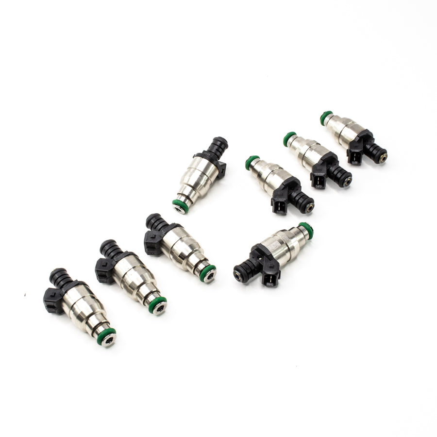 42M-14-1800-8 DeatschWerks Universal 1800cc Low Impedance 14mm Upper Injector - Set of 8