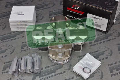 K668M855AP Wiseco AP HD2 Forged Pistons Mitsubishi Evo 4 5 6 7 8 9 4G63T 85.5mm +0.5mm -3.25 cc 10.5:1