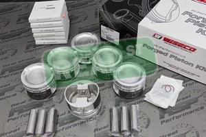 K607M82 Wiseco Forged Pistons VW Volkswagen Golf GTI 92-99 VR6 AAA 12V 2.8L 82mm +1.0mm -17.3 cc 10.5:1