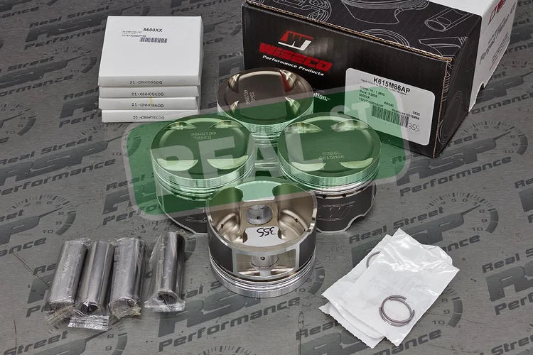 K615M86AP Wiseco AP Forged Pistons Toyota MR2 SW20 Celica AllTrac 3SGTE Gen 2 / 3 86mm STD -6 cc 8.9:1