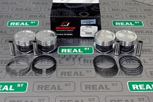 K587M90 Wiseco Forged Pistons Nissan Altima 240SX S13 S14 2.4L 16V KA24DE 90mm +1.0mm -9 cc 10.7:1