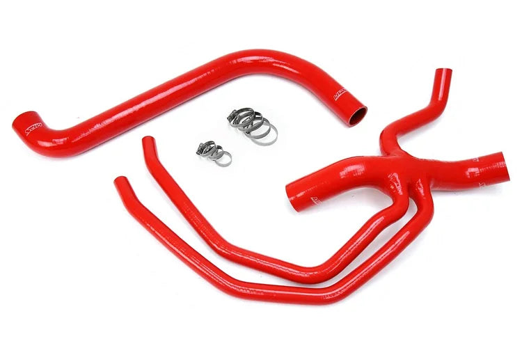 57-1673-RED HPS Red Reinforced Silicone Radiator Coolant Hose Kit for 1999-2003 Ford F150 Lightning 5.4L V8