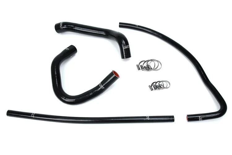 57-1690-BLK HPS Black Reinforced Silicone Radiator + Heater Hose Kit Jeep 1993-1998 Grand Cherokee 4.0L I6 Lhd