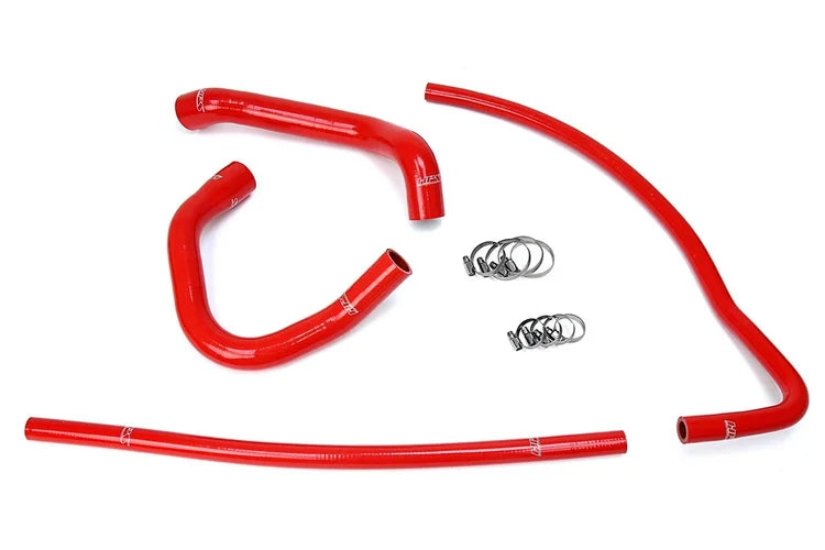 57-1690-RED HPS Red Reinforced Silicone Radiator + Heater Hose Kit Jeep 1993-1998 Grand Cherokee 4.0L I6 Lhd