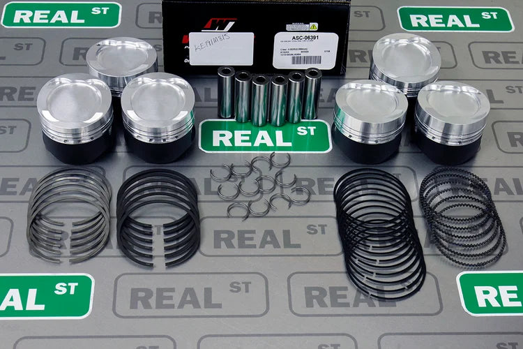 KE191M815 Wiseco Forged Pistons VW 99-05 Jetta GTI 2.8L 24V VR6 AQP AUE AYL BDF BDE 81.5mm +0.50mm 8.3:1