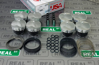K447X7 Wiseco Pistons Chevy LS Series LS1 LS2 LS6 .927 Pin 6.125 Rod 4.070 Bore 12cc Dome 12.0:1-12.9:1