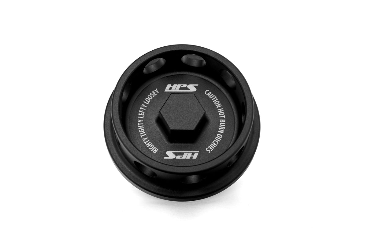 5269-104WB HPS Black Oil Cap 2010-2011 Honda Accord Crosstour 3.5L V6