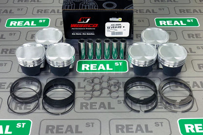 KE118M85 Wiseco Forged Pistons BMW Single Vanos 2.5L M52B25 85mm +1.0mm -5 cc 8.8:1