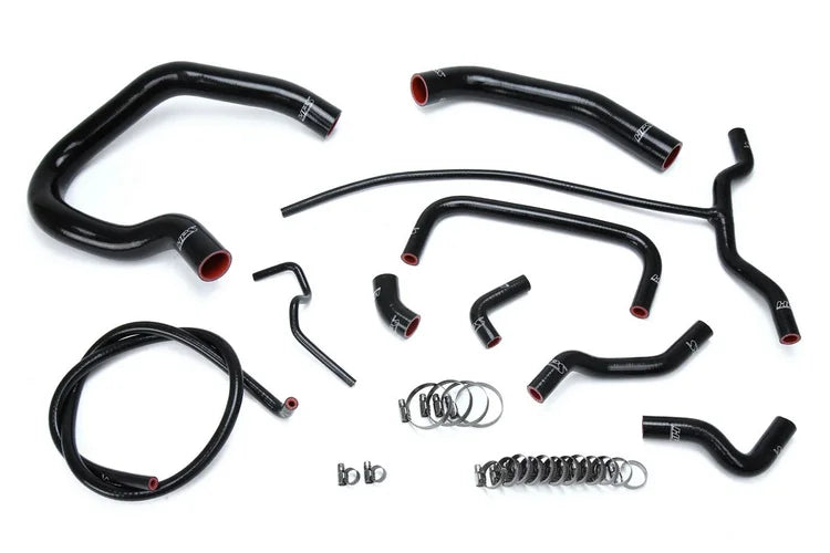 57-1661-BLK HPS Reinforced Black Silicone Radiator + Heater Coolant Hose Kit for 2004-2011 Ford Ranger 4.0L V6