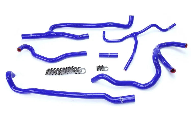 57-1660-BLUE HPS Blue Reinforced Silicone Heater Coolant Hose Kit for 2016-2017 Chevy Camaro SS Coupe 6.2L V8