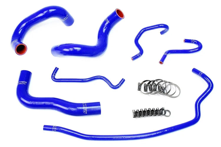 57-1724-BLUE HPS Blue Reinforced Silicone Radiator Coolant Hose Kit for 2014-2018 Toyota Corolla 1.8L