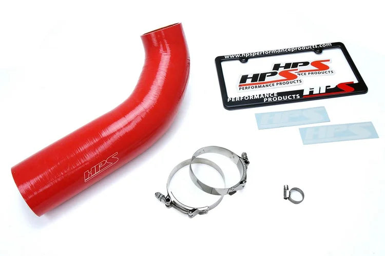 57-1639-RED HPS Red Silicone Post Maf Air Intake Hose Kit for 2012-2017 Jeep Wrangler Jk & Unlimited 3.6L V6