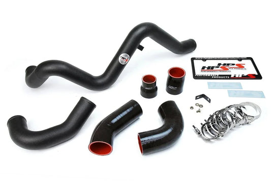 17-104WB HPS Black Intercooler Hot Charge Pipe and Cold Side 2016-2018 Focus Rs 2.3L Turbo