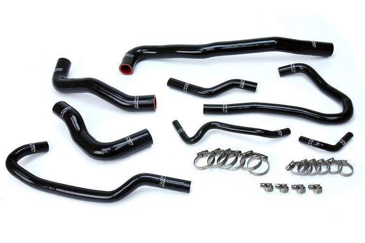 57-1546-BLK HPS Reinforced Black Silicone Radiator + Heater Coolant Hose Kit for Mazda 2016-2020 MX-5 Miata 2.0L