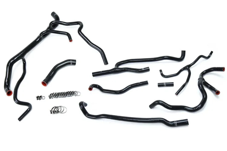 57-1707-BLK HPS Black Silicone Radiator + Heater Coolant Hose Kit for 2016-2017 Chevy Camaro SS Coupe 6.2L V8