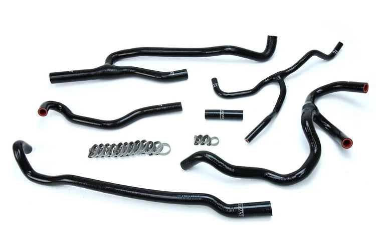 57-1660-BLK HPS Black Reinforced Silicone Heater Coolant Hose Kit for 2016-2017 Chevy Camaro SS Coupe 6.2L V8