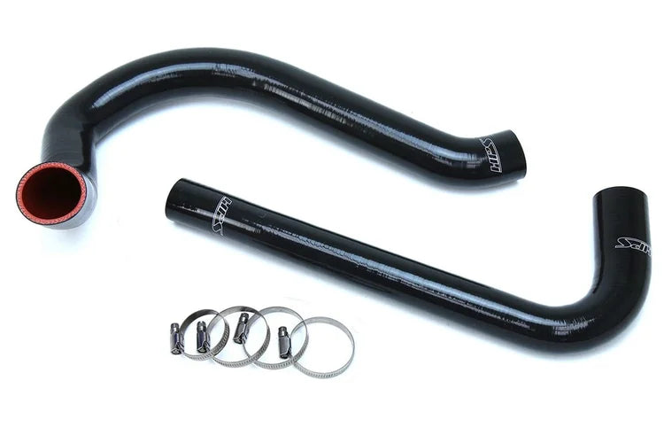 57-1627-BLK HPS Black Reinforced Silicone Radiator Coolant Hose Kit for Jeep 1987-1995 Wrangler Yj 2.5L