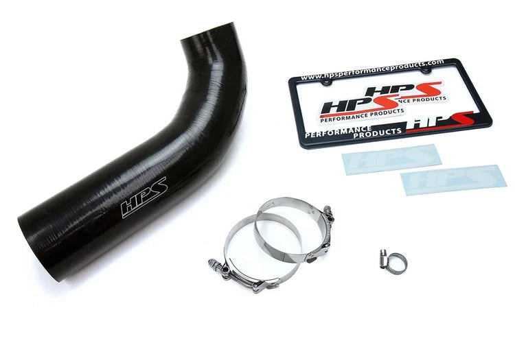 57-1639-BLK HPS Black Silicone Post Maf Air Intake Hose Kit for 2012-2017 Jeep Wrangler Jk & Unlimited 3.6L V6
