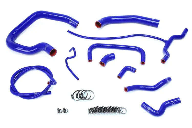 57-1661-BLUE HPS Reinforced Blue Silicone Radiator + Heater Coolant Hose Kit for 2004-2011 Ford Ranger 4.0L V6