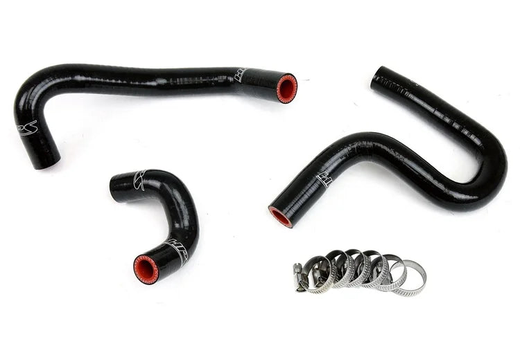 57-1797-BLK HPS Black Silicone Heater Coolant Hose Kit for 1996-2002 4RUNNER 3.4L V6 5VZ-FE without Rear Heater