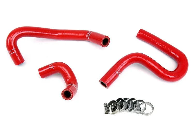 57-1797-RED HPS Red Silicone Heater Coolant Hose Kit for 1996-2002 Toyota 4RUNNER 3.4L V6 5VZ-FE without Rear Heater