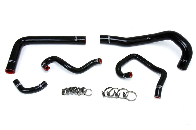 57-1613-BLK HPS Black Silicone Radiator Coolant + Heater Hose Kit 1993-1998 Supra MK4 2JZ Gte Turbo Left Hand Drive
