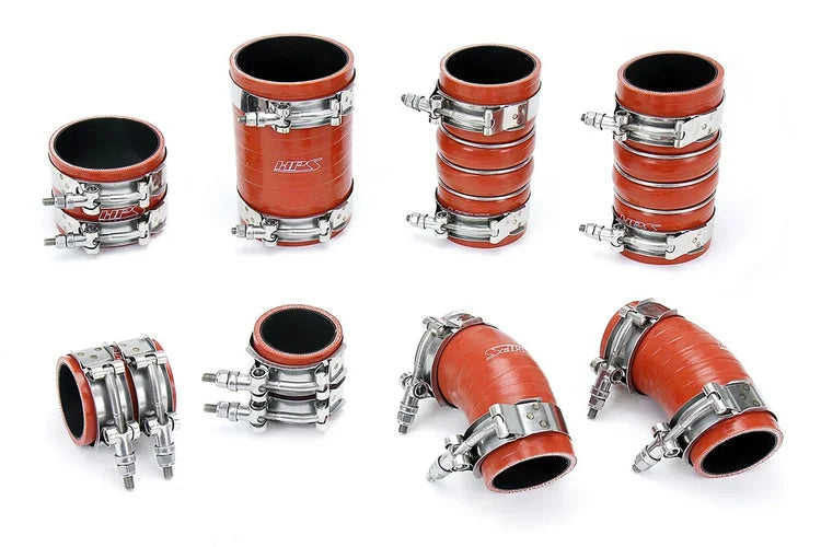 57-1706 HPS High Temp Aramid Silicone Intercooler Hose Boots Kit for 2015-2016 F150 3.5L Ecoboost Twin Turbo