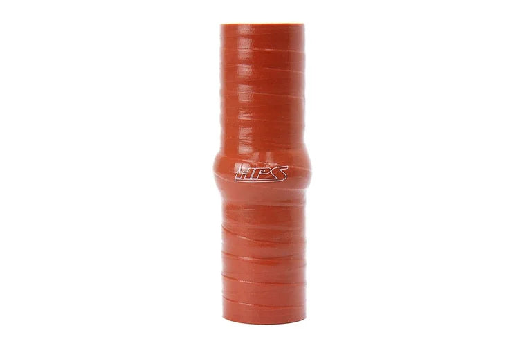 SHC-050-L4-HOT HPS 1/2" ID 4" Long High Temp 4-PLY Aramid Silicone Hump Coupler Hose Orange (13MM ID 102MM Length)