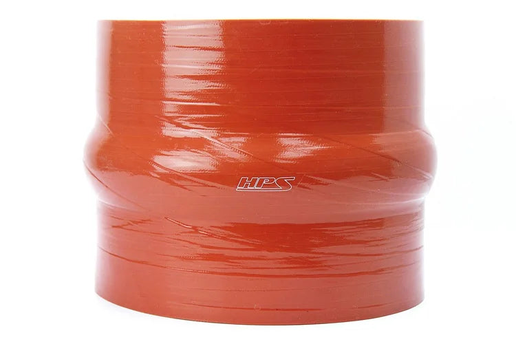 SHC-800-L6-HOT HPS 8" ID 6" Long High Temp 6-PLY Aramid Silicone Hump Coupler Hose Orange (200MM ID 152MM Length)