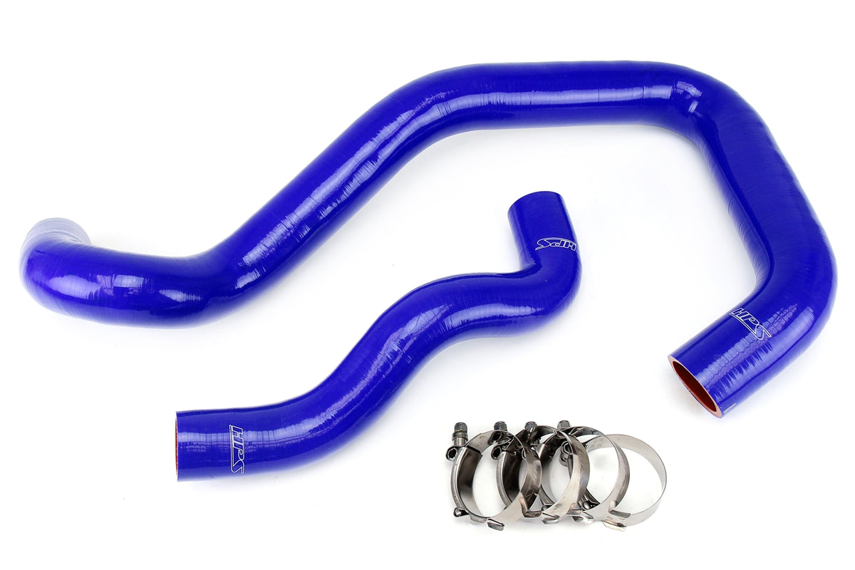 57-1214-BLUE HPS Blue Silicone Radiator Hoses 2003-2007 Ford F-250 Superduty 6.0L Diesel w/ Mono Beam Suspension