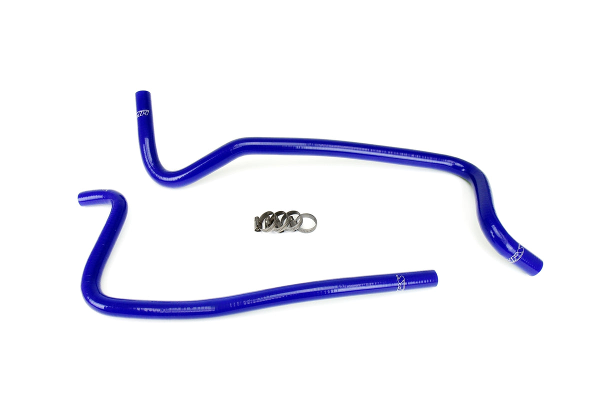 57-1283-BLUE HPS Blue Silicone Heater Hoses 2002-2006 Jeep Wrangler Tj 4.0L Left Hand Drive