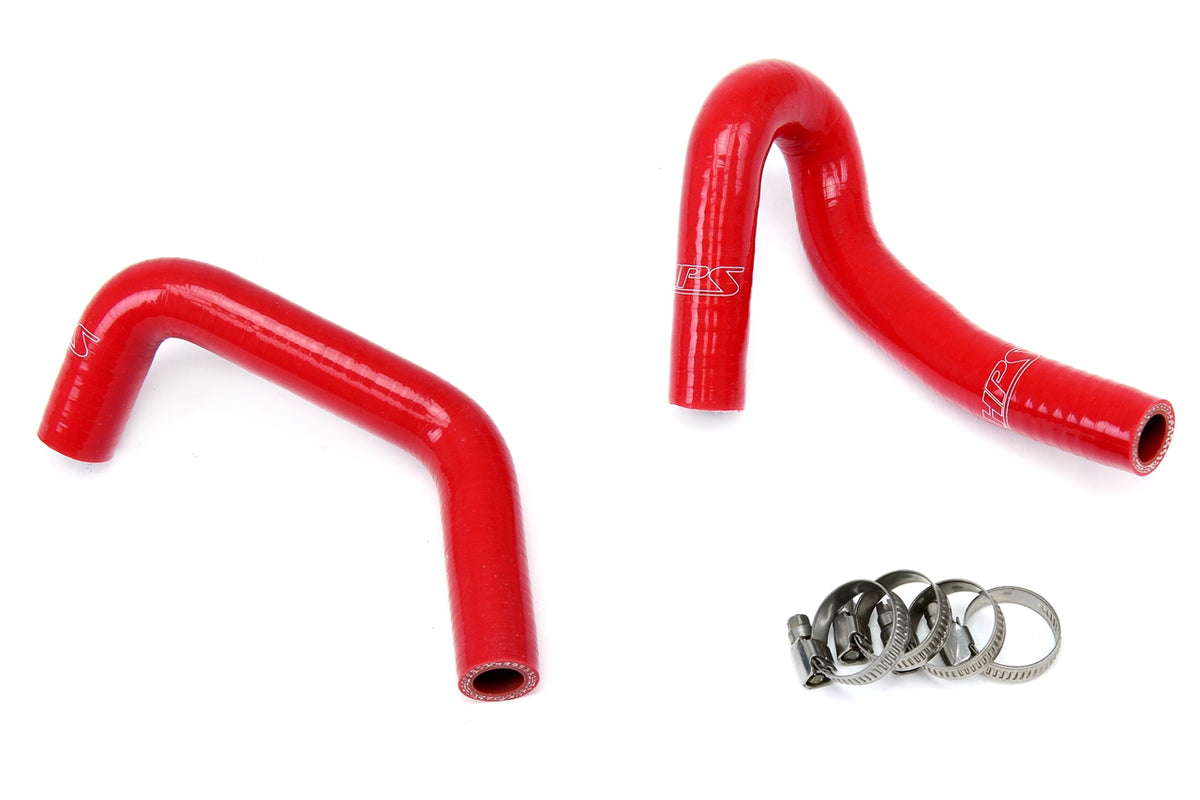 57-1311-RED HPS Red Silicone Heater Hoses 1999-2005 Mazda Miata 1.8L