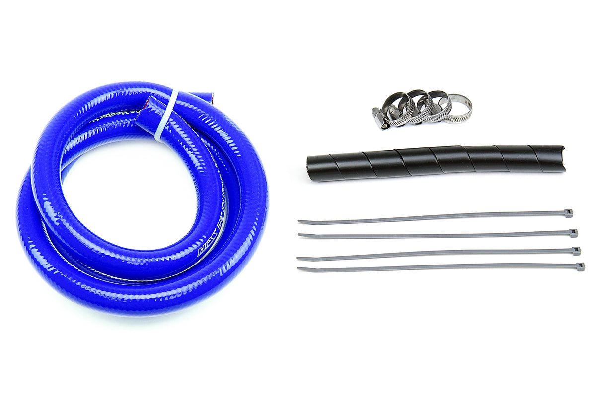 57-1335-BLUE HPS Blue Silicone Heater Hoses 1991-2001 Jeep Cherokee Xj 4.0L