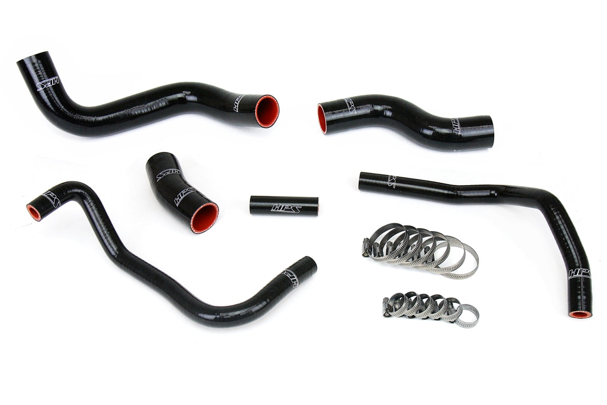 57-1336-BLK HPS Black Silicone Radiator and Heater Hoses 2022-2026 Toyota GR86 2.4L