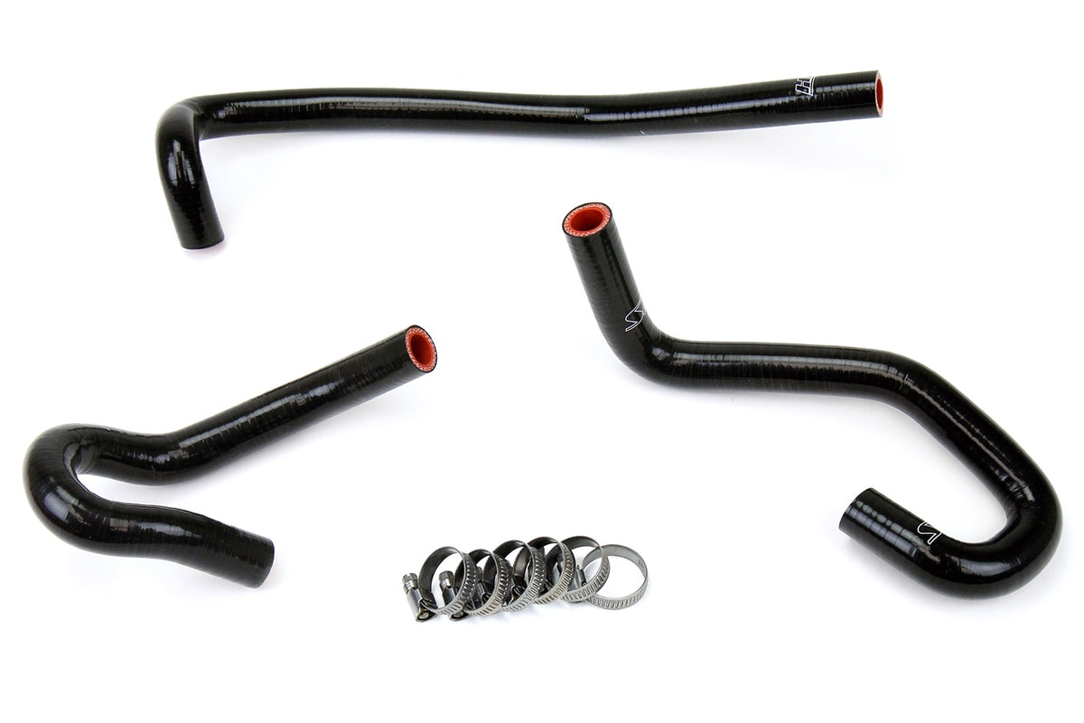 57-1340-BLK HPS Black Silicone Heater Hoses 2000-2006 Toyota Sequoia 4.7L V8 Left Hand Drive