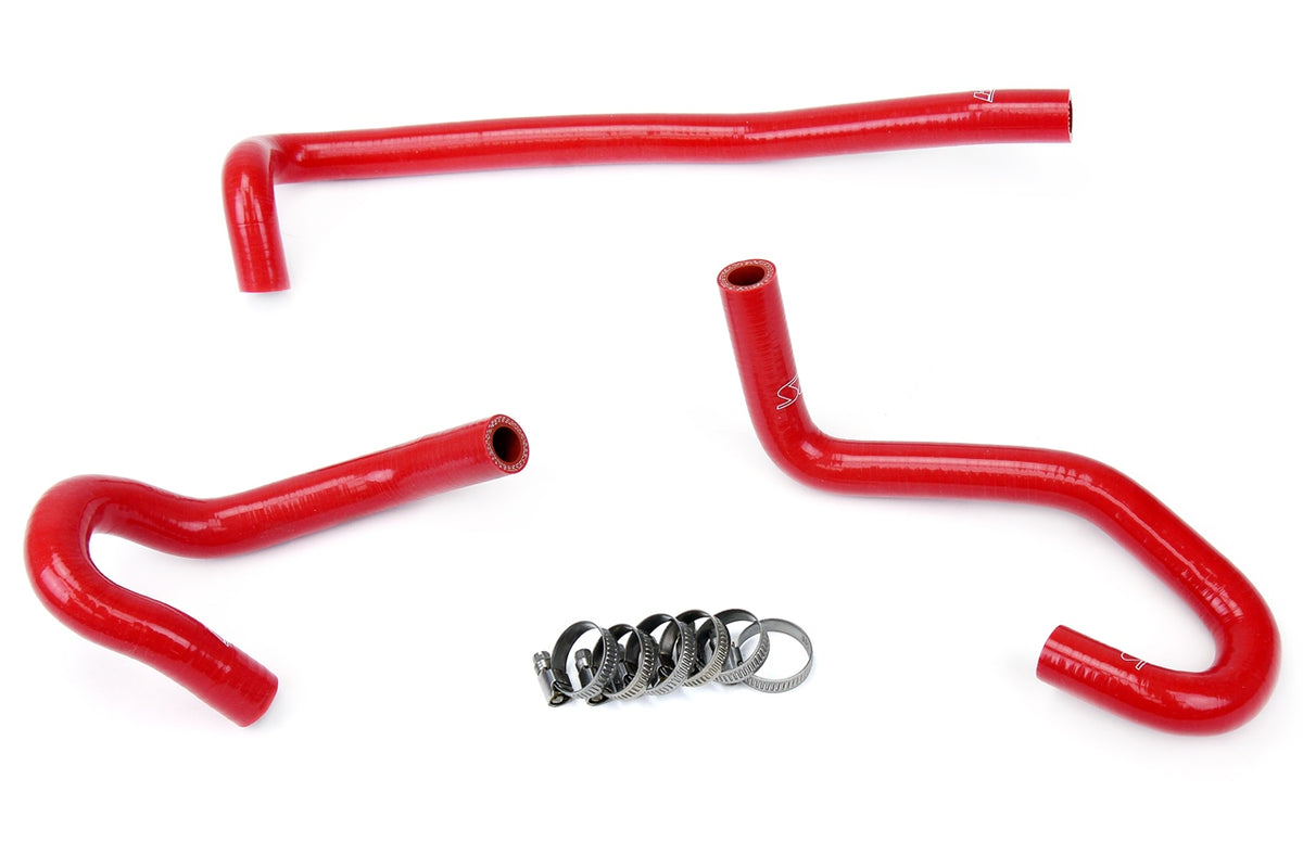 57-1340-RED HPS Red Silicone Heater Hoses 2000-2006 Toyota Sequoia 4.7L V8 Left Hand Drive