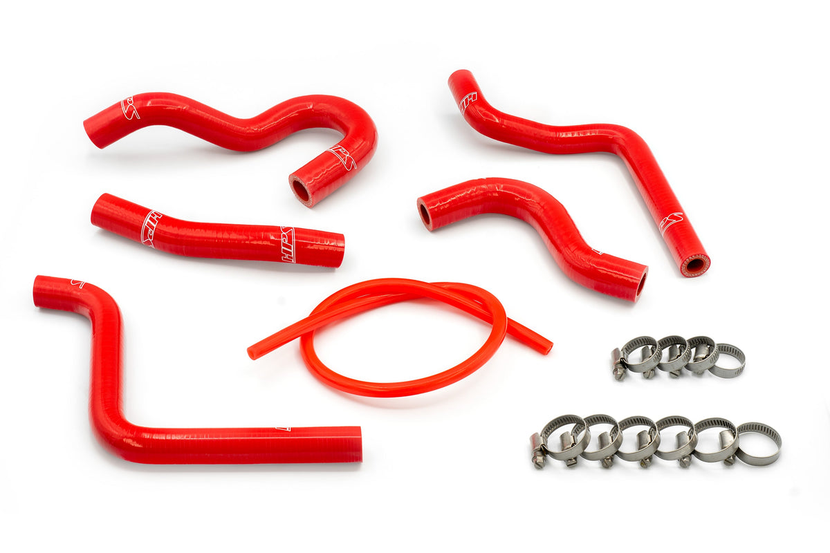 57-1372-RED HPS Red Silicone Radiator Hoses 2003-2004 Honda CR125R