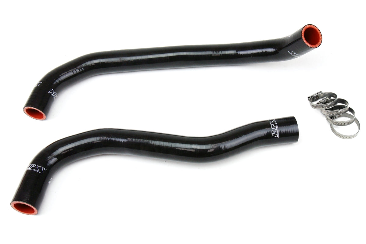 57-1383-BLK HPS Black Silicone Radiator Hoses 2008-2012 Honda Accord 2.4L 4CYL