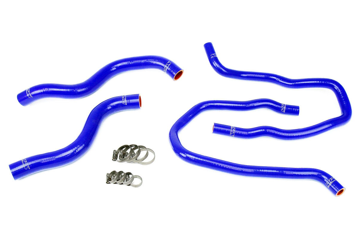 57-1387-BLUE HPS Blue Silicone Radiator and Heater Hoses 2013-2017 Honda Accord 2.4L Left Hand Drive