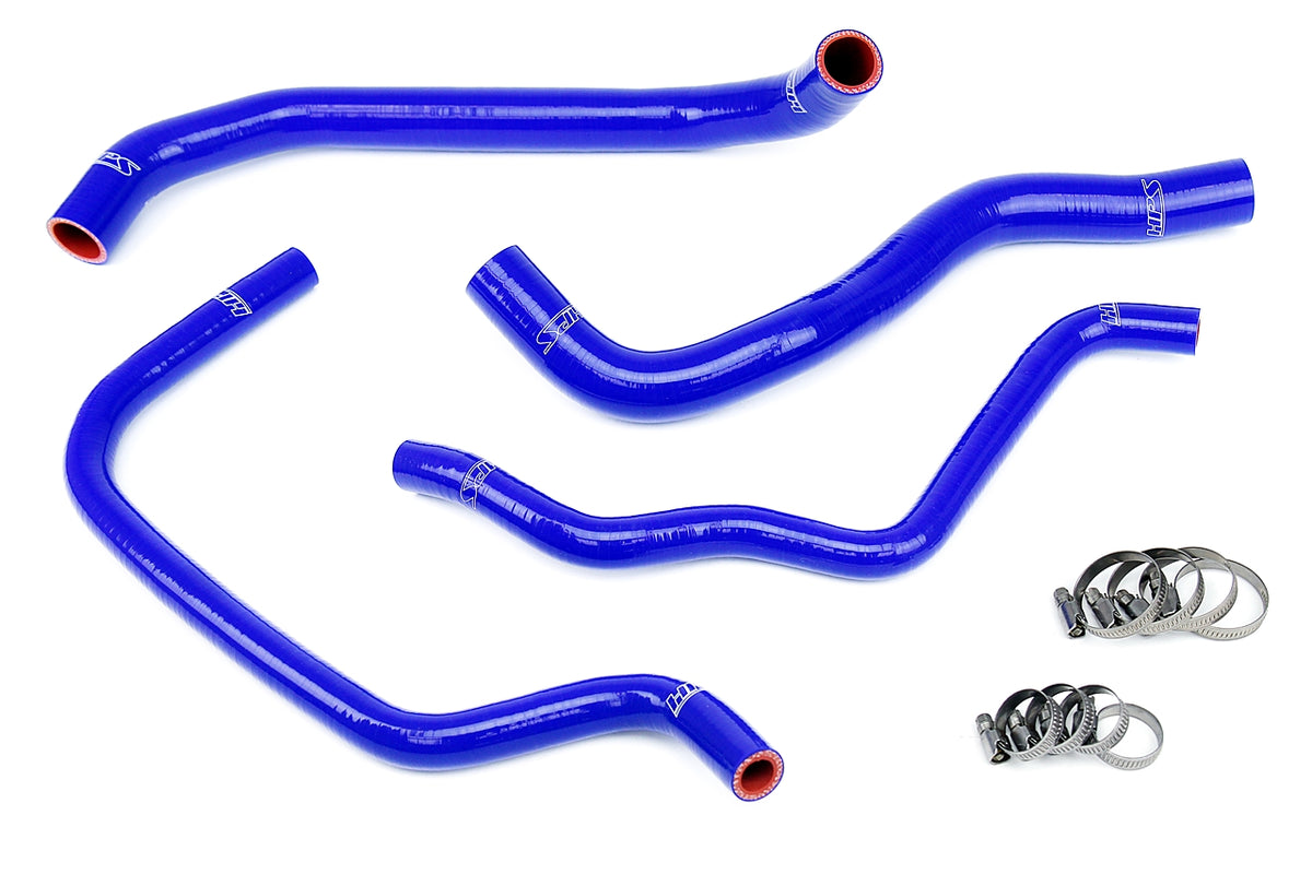 57-1389-BLUE HPS Blue Silicone Radiator and Heater Hoses 2008-2012 Honda Accord 2.4L Left Hand Drive