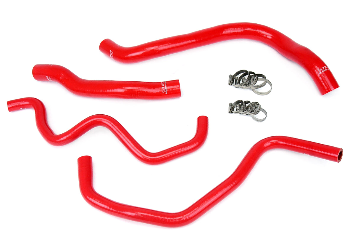 57-1390-RED HPS Red Silicone Radiator and Heater Hoses 2008-2012 Honda Accord 3.5L V6 Left Hand Drive